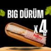 Kombo x4 Big Dürüm (165 qr.)