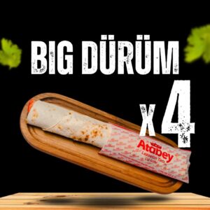 Kombo x4 Big Dürüm (165 qr.)