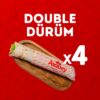 Kombo x4 Double Dürüm (130 qr.)