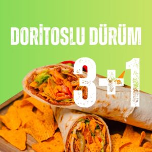 Hədiyyəli Doritoslu Dürüm 3+1 (90 qr.)